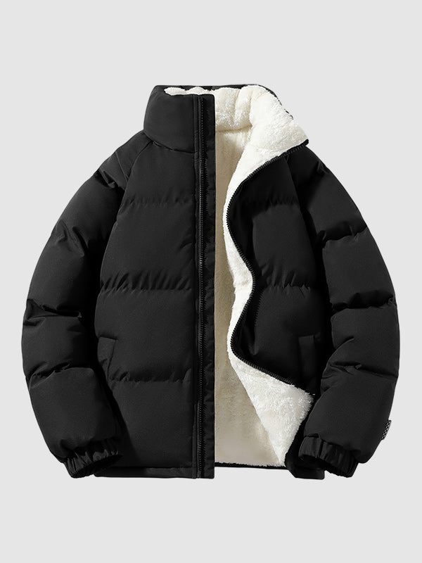 Men’s Oversized Fleece Lined Puffer Jacket