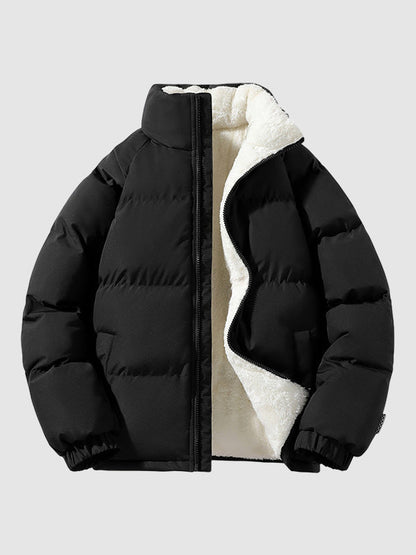 Men’s Oversized Fleece Lined Puffer Jacket