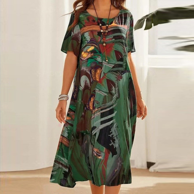 Lightweight Women's Floral Sundress for Summer