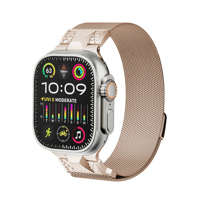 Stylish Magnetic Metal Strap for Apple Watch