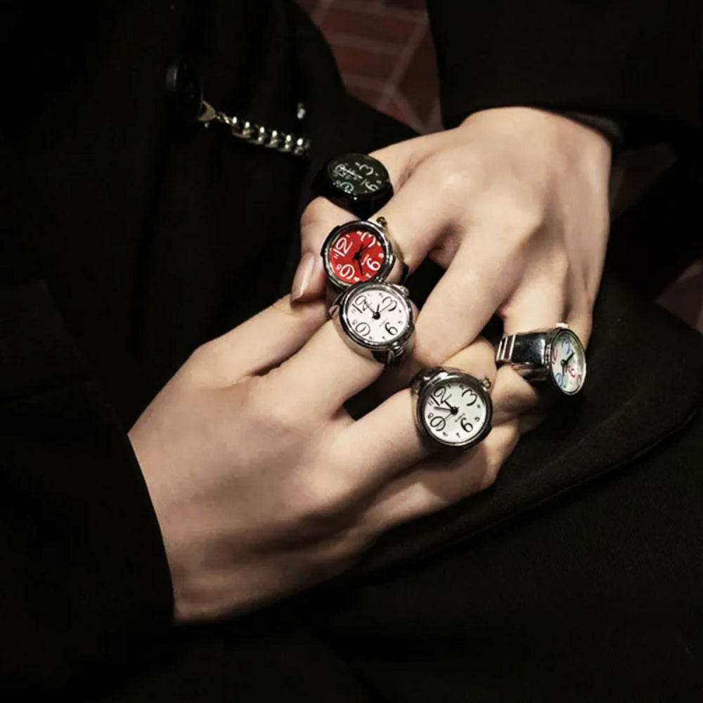 Stylish Smart Ring Watch - BritishElegance