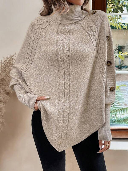 Cozy Women's Chunky Knit Winter Sweater