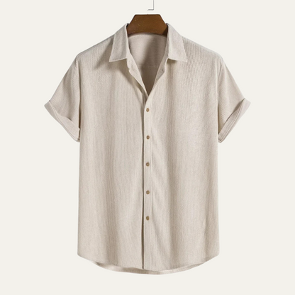 The Cornwall Men's Modern Casual Button Up Corduroy Shirt