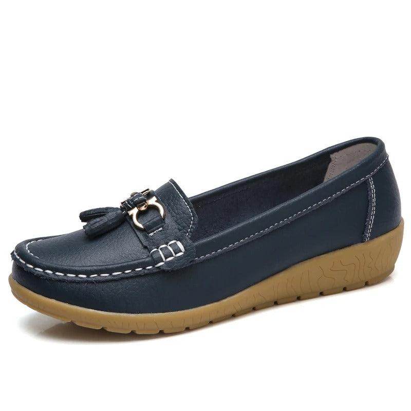 Stylish Fringed Comfort Moccasins