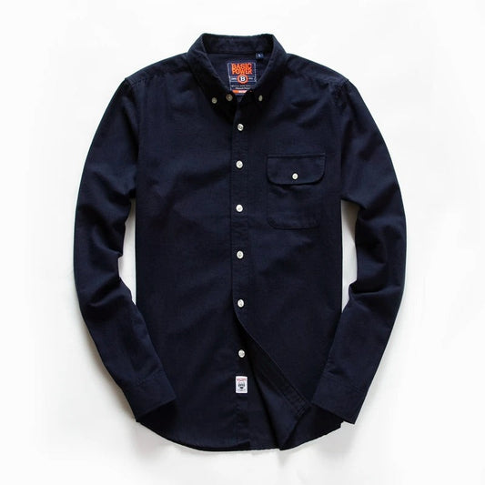Classic Fit Shirt with Pocket - BritishElegance