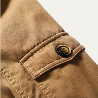 The Valpolicella Men’s Winter Hooded Parka Jacket with Fleece Lining