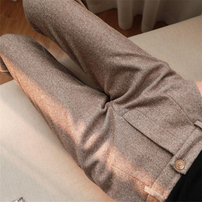 Men's Comfortable Fit Slim Trousers