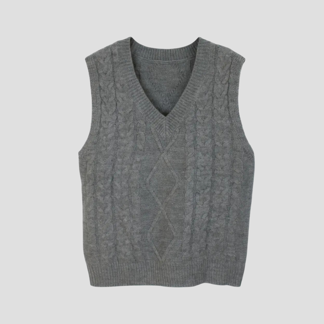 Soft Knitted Crew Neck Sweater
