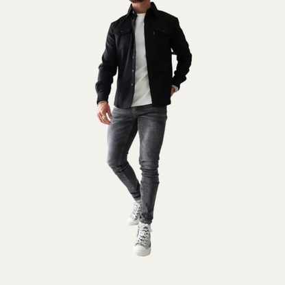 Men’s Military-Inspired Shacket