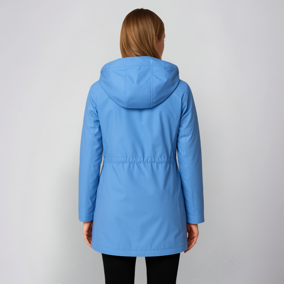 Margaux | Raincoat - Waterproof Hooded Outerwear for Women