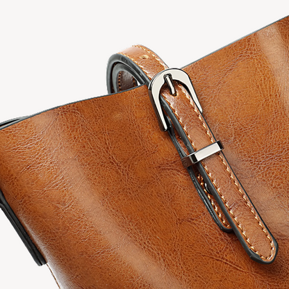 Women's Leather Tote Bag – Elegant Handbag