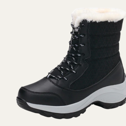 Women’s Insulated High Top Winter Boot with Faux Fur Collar