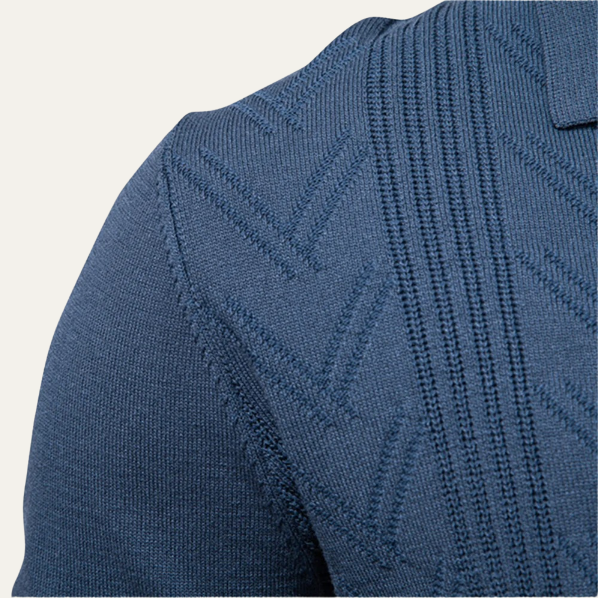 The Scarborough Men's Knit Casual Polo Jumper