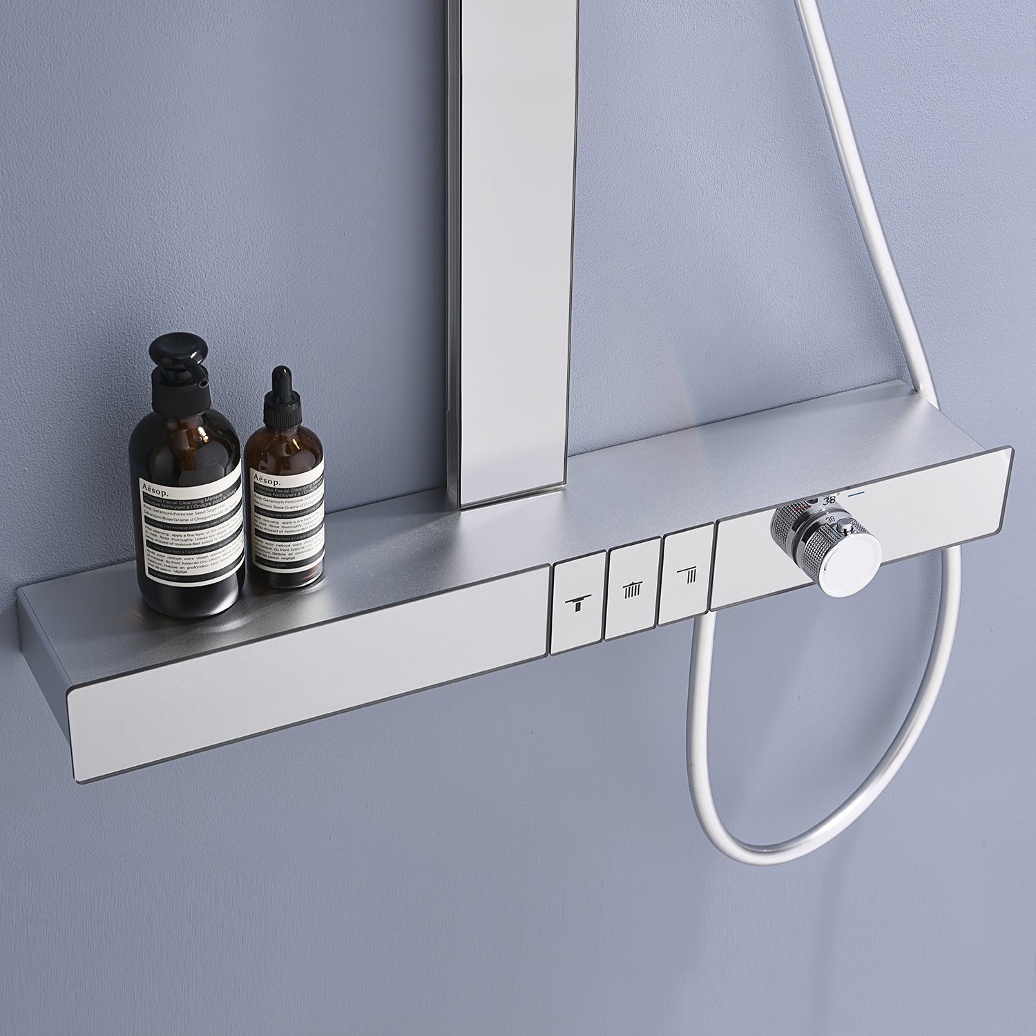 Luxury Shower System with Rain Showerhead - BritishElegance
