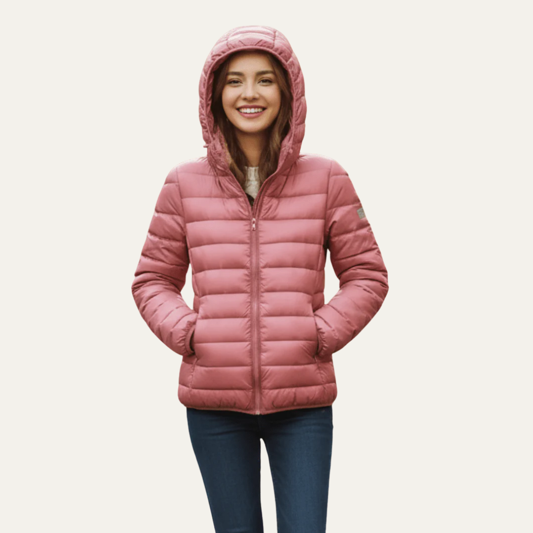 Women’s Shiny Ultralight Puffer Jacket