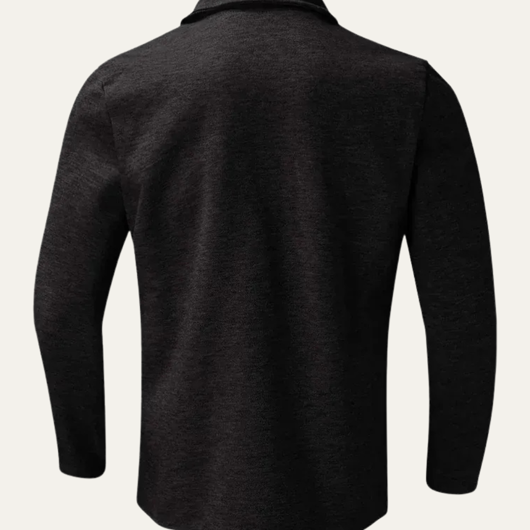 Men’s Relaxed Button Front Overshirt Jacket