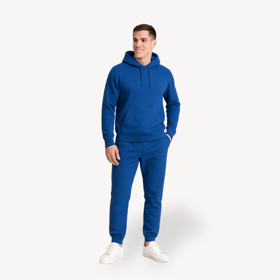 Unisex Cotton Hoodie Jogger Set