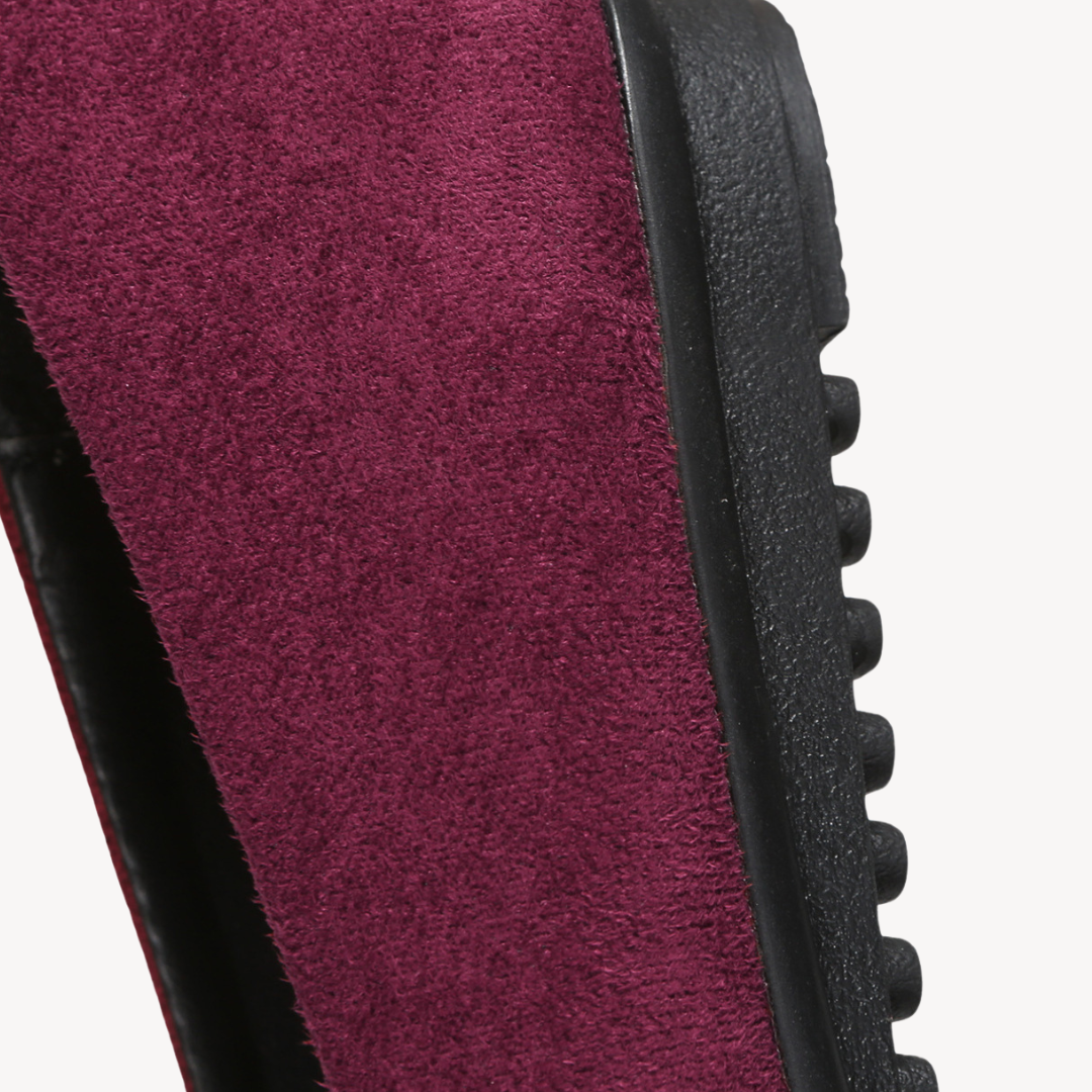Women's Suede Bow Flats
