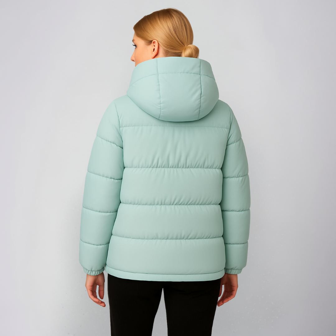 Athena | Winter Jacket - Casual Lace-Detail Outerwear for Women