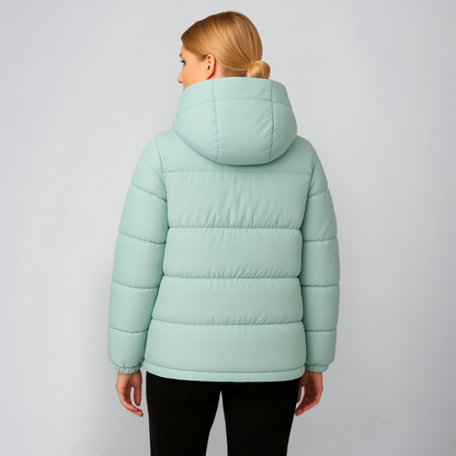 Athena | Winter Jacket - Casual Lace-Detail Outerwear for Women