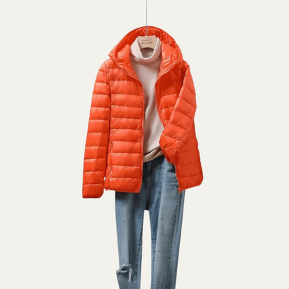 Women’s Shiny Ultralight Puffer Jacket