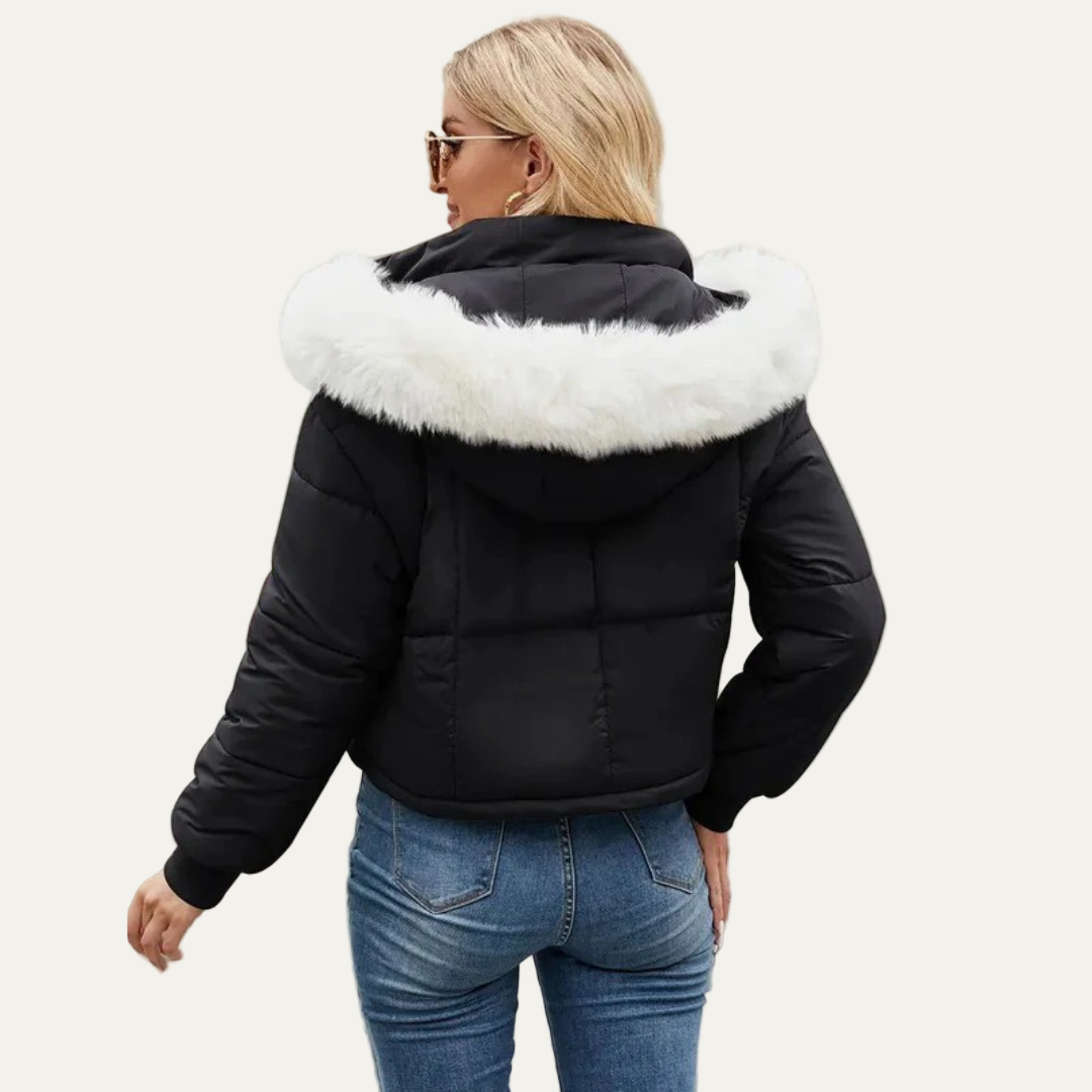 Women’s Warm Cropped Puffer Jacket