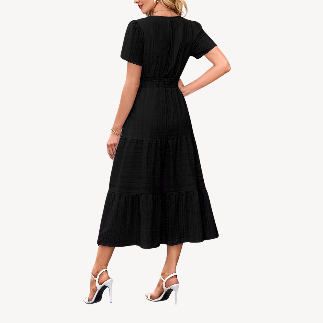 Tiered Midi Dress for Women