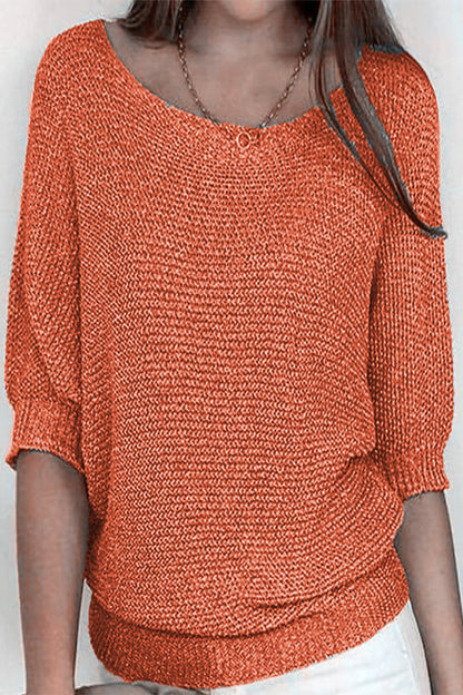 Batwing Sleeve Women's Sweater with Loose Fit – Mira