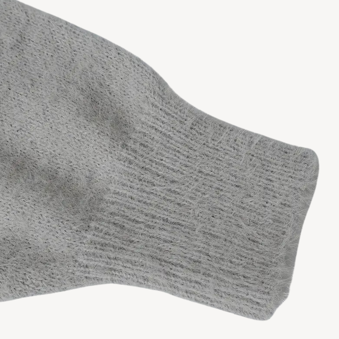 Pearl Detail V-Neck Sweater for Women