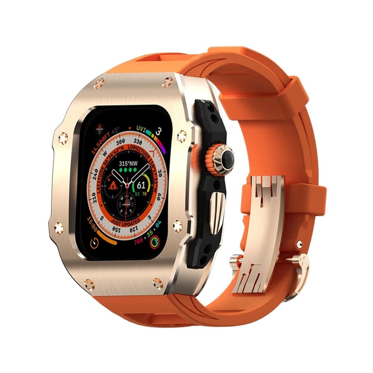 Durable Stainless Steel Case For Apple Watch Ultra