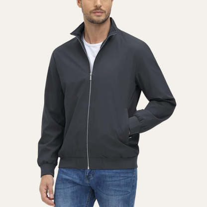 Men’s Lightweight Full Zip Windbreaker Jacket