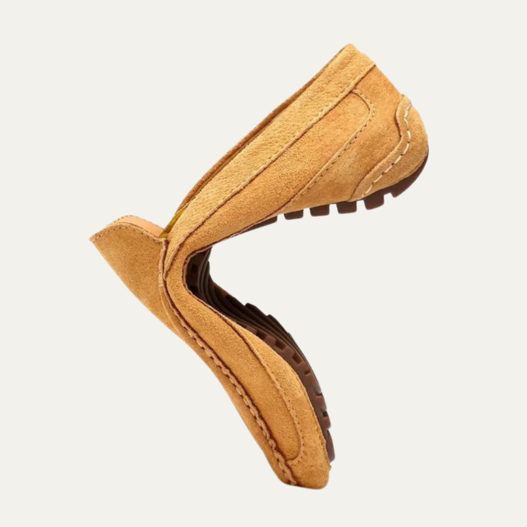 Men’s Suede Hand-Stitched Moccasins