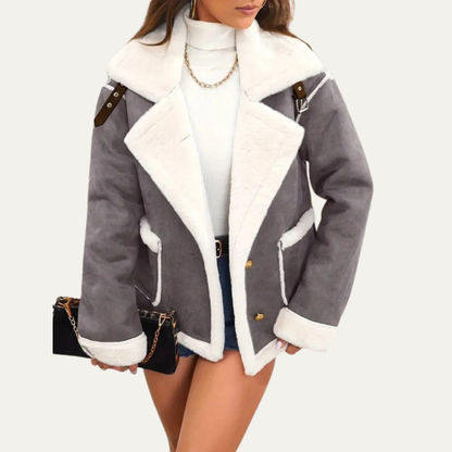 Women’s Cropped Aviator Jacket