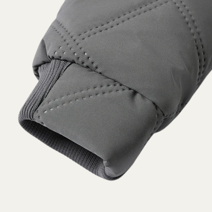 The Corvara Men’s Thick Plush Fleece Lined Winter Hooded Overcoat