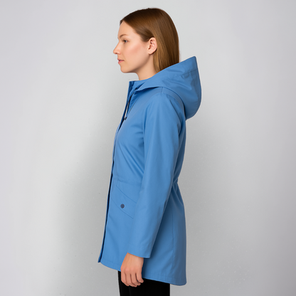 Margaux | Raincoat - Waterproof Hooded Outerwear for Women