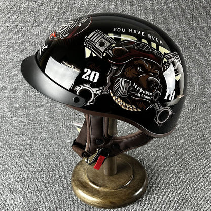 Lightweight Urban Half Face Helmet Quick Release