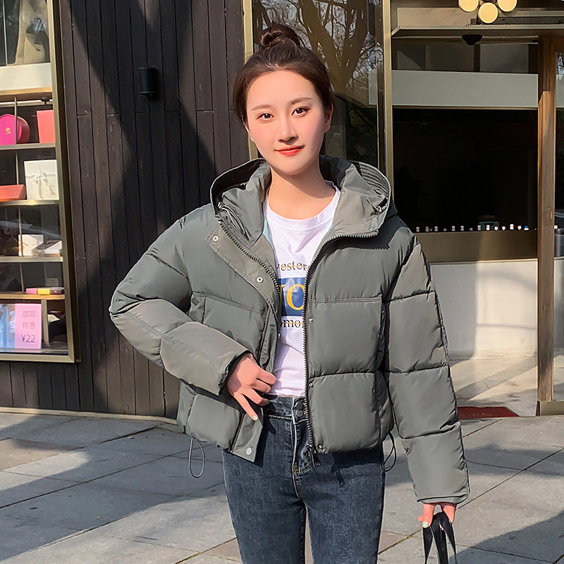 Warm Cozy Women's Short Parka Jacket