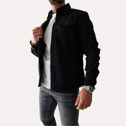Men’s Military-Inspired Shacket