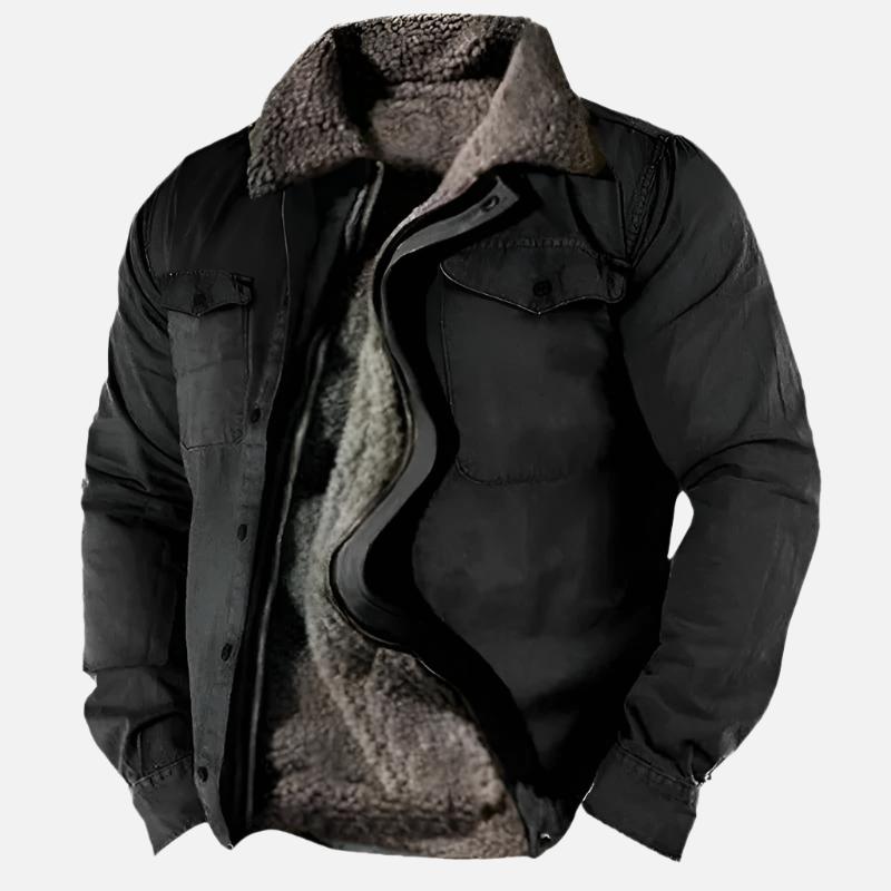 Cozy Fleece-Lined Winter Jacket - BritishElegance