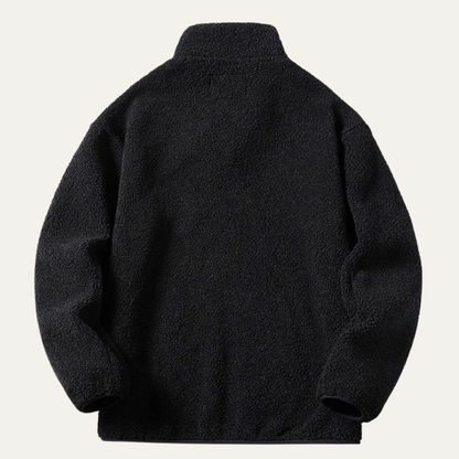 The Porta Venezia Men’s Thick Fleece Winter Warm Zip Up Jacket