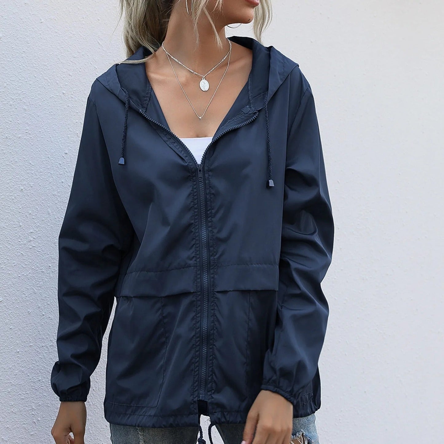 Classic Lightweight Hooded Jacket