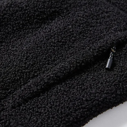 The Porta Venezia Men’s Thick Fleece Winter Warm Zip Up Jacket