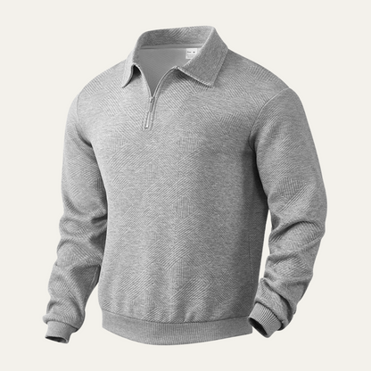 The Chesterby Men’s Quarter Zip Lightweight Jumper