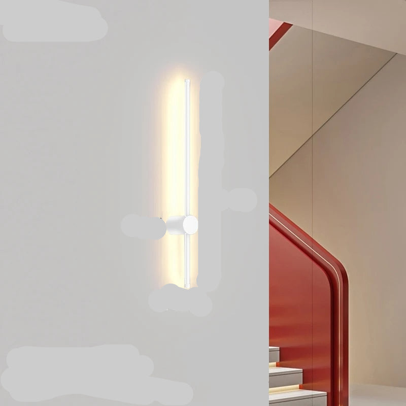 Slim Modern LED Wall Light With Warm Glow