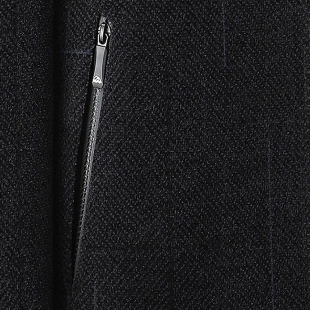 Men's Wool Blend Winter Jacket - Fur Lined, Warm Outerwear