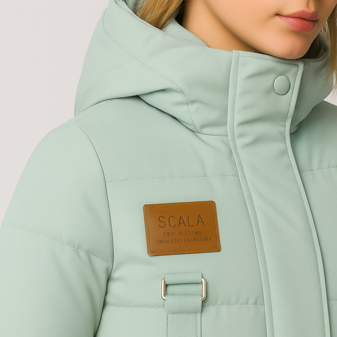 Athena | Winter Jacket - Casual Lace-Detail Outerwear for Women