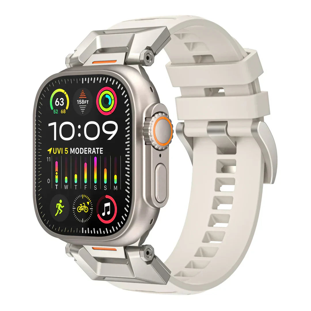 Soft Rubber Apple Watch Strap Band