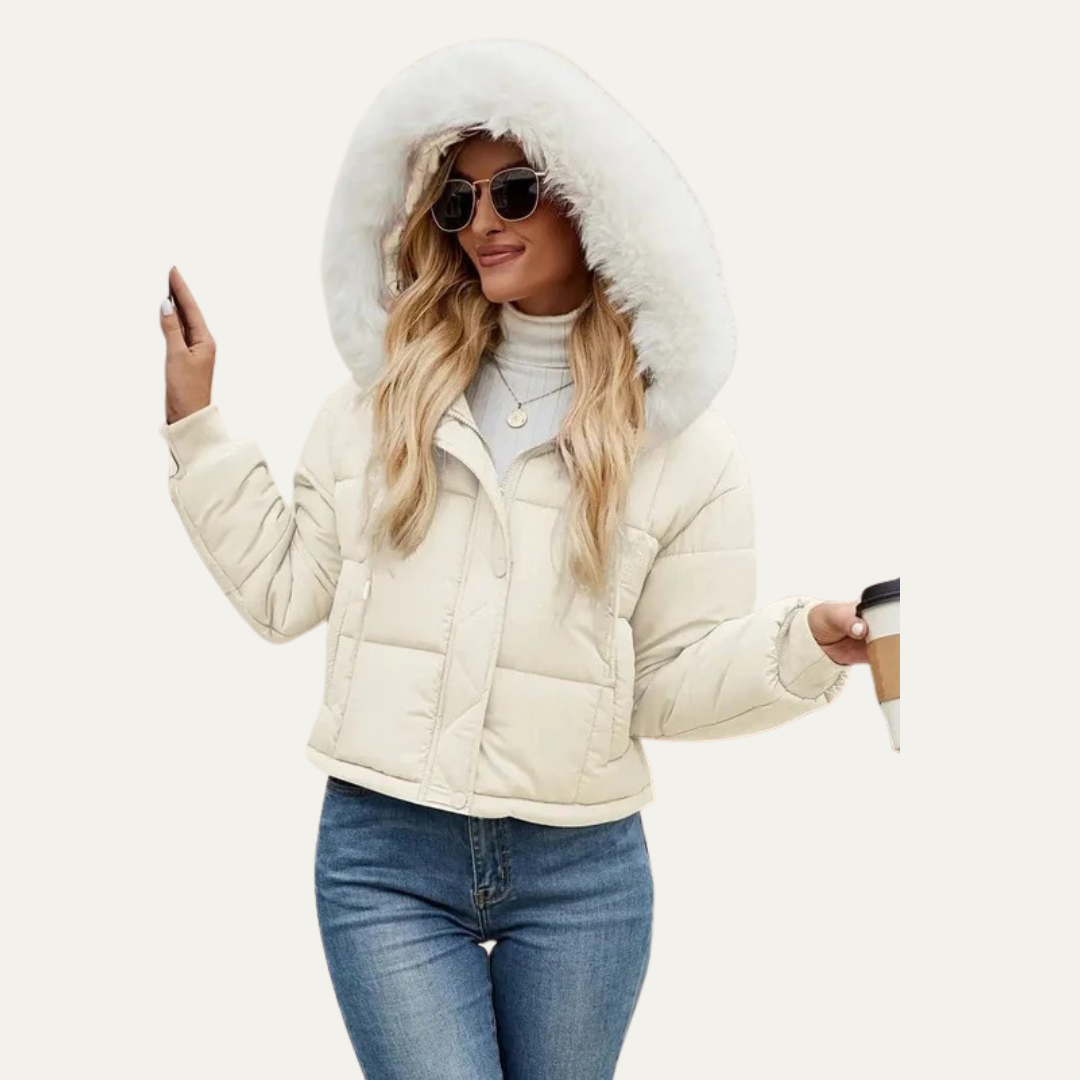 Women’s Warm Cropped Puffer Jacket
