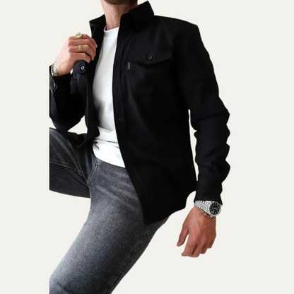 Men’s Military-Inspired Shacket