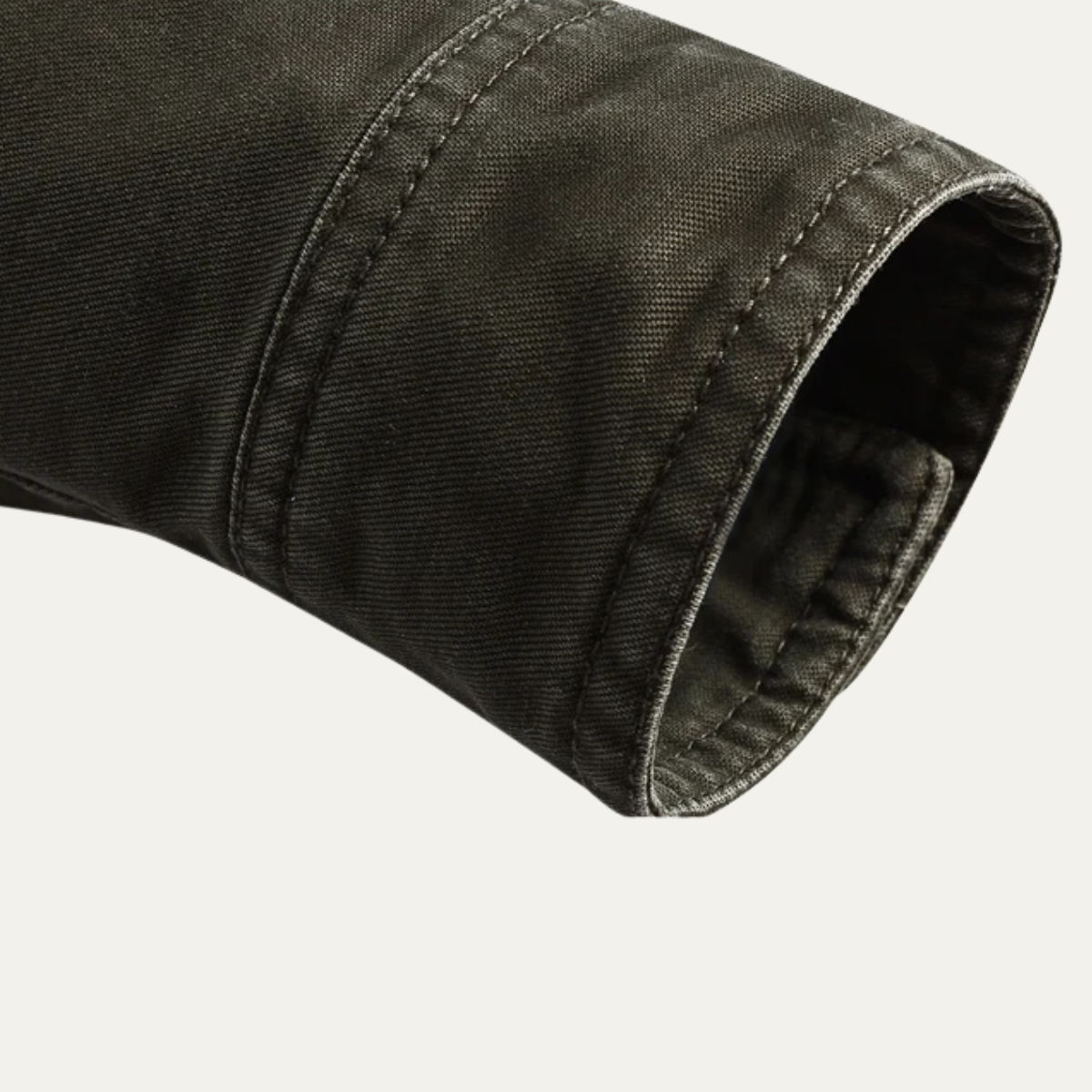 Men’s Faux Suede Bomber Jacket with Chest Patch Pockets